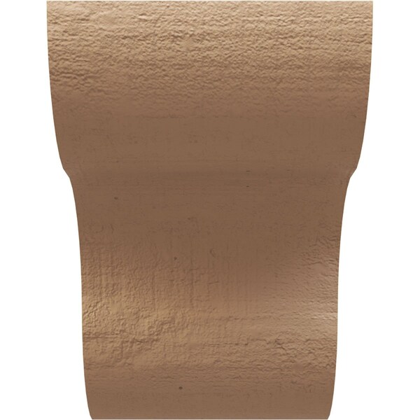 4in. W X 6in. H X 20in. L Carmel Woodgrain TimberThane Rafter Tail, Primed Tan